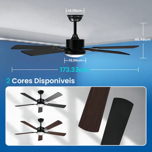 Pás dupla face em madeira nogueira e preto fosco
