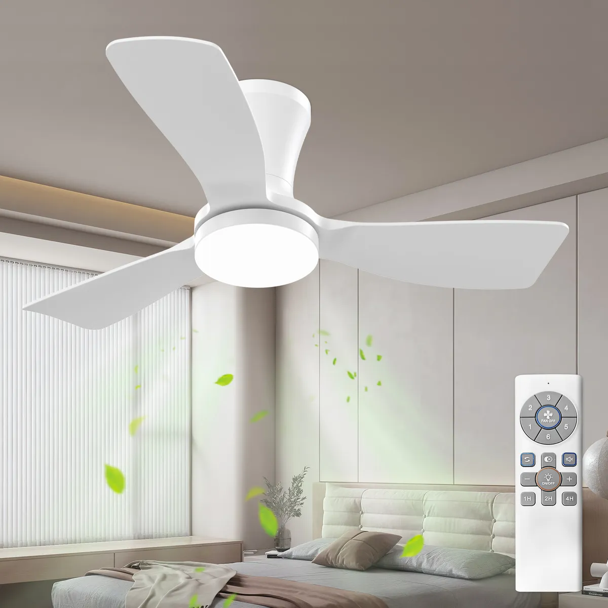 ventilador de teto com controle remoto