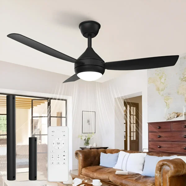 Ventilador de teto inteligente Airwit 60010 com motor BLDC silencioso