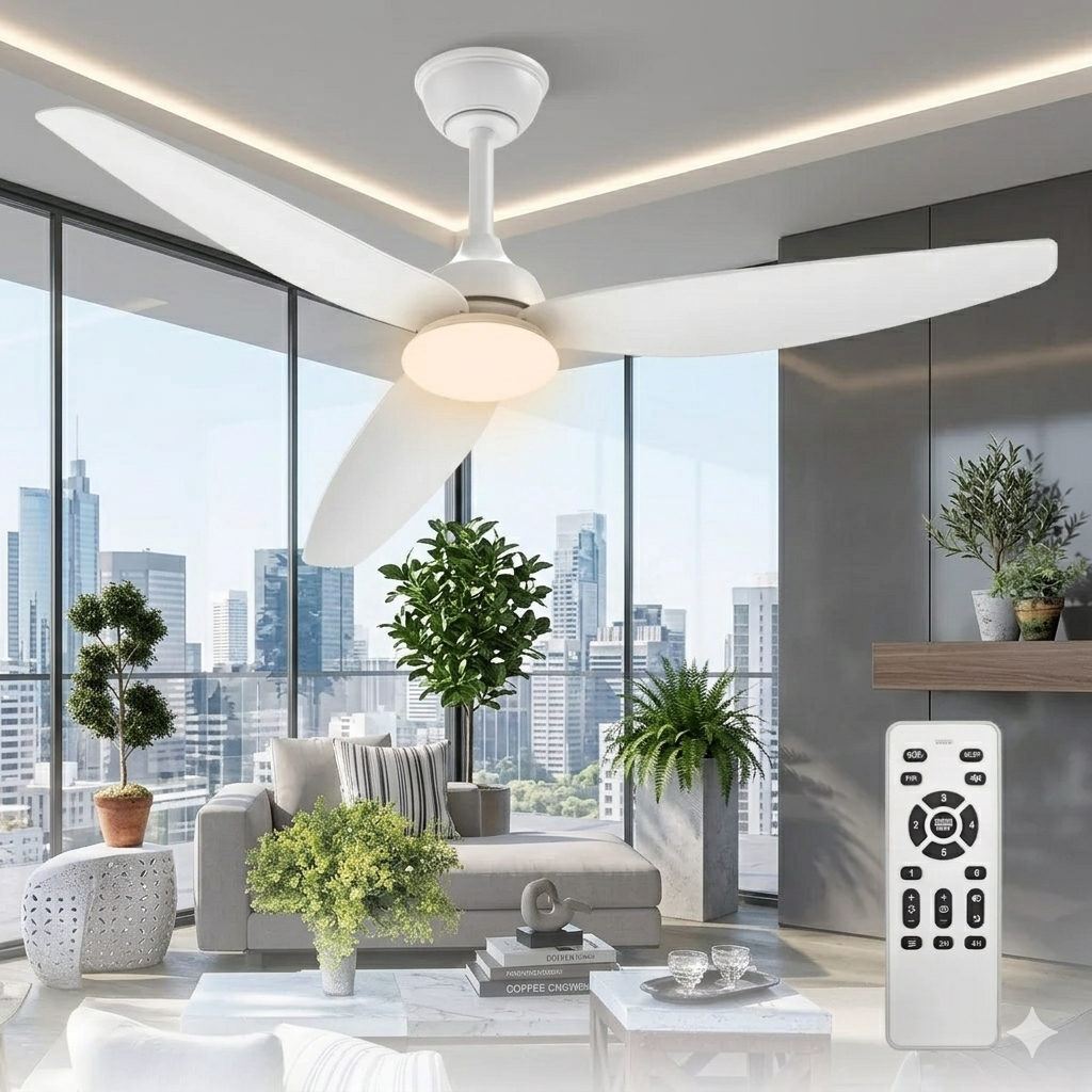 AIRWIT Model 70003 ceiling fan for Malaysia showroom display and modern home retail